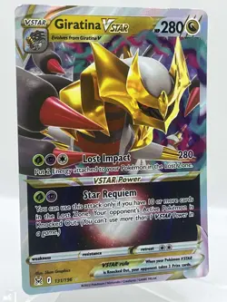 Giratina VSTAR 131/196 SWSH Lost Origin Holo Ultra Rare Pokemon TCG Card NM/M - Image 2
