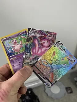 CUSTOM MADE mew BUNDLE Custom Card TCG glitter Holo Fan Art Nm - Image 1