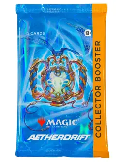 Magic: The Gathering Aetherdrift Collector Booster Pack - Image 1