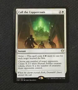 Call the Coppercoats LP Instant Regular White Commander 2020 English MTG - Image 1