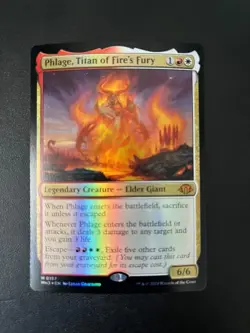 MTG- Phlage, Titan of Fire's Fury x1 - MH3 FOIL - Image 1