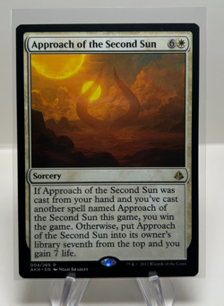 APPROACH OF THE SECOND SUN - Amonkhet - MTG - Magic the Gathering - Image 1