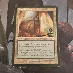 Magic: The Gathering Cabal Coffers Land Torment 2002 139/143 Don Hazeltine - Image 1