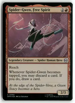 Spider-Gwen, Free Spirit C Marvel's Spider-Man 90 NM - Image 1