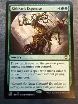 Rishkar's Expertise Commander: Streets of New Capenna Regular - Image 1