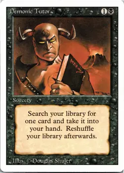 Demonic Tutor U Revised Edition LP - Image 1