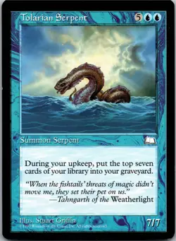 Tolarian Serpent R Weatherlight LP - Image 1