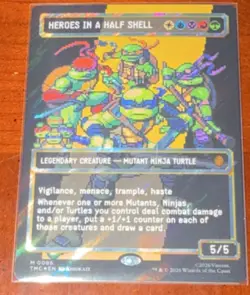 Wizards of the Coast Heroes in a Half Shell Commander Foil MTG #M0096 - Image 1