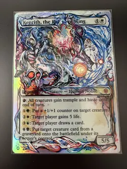 Kenrith, the Returned King Foil Alter By Rocky Alters - Image 2