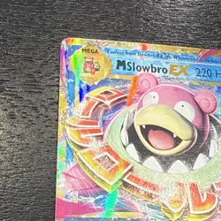 Pokemon - TCG M Slowbro EX Mega XY Evolutions Ultra Rare Holo Card 27/108 (2016) - Image 3