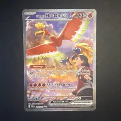 Pokemon TCG Ethan's Ho-Oh EX Sir 230/182 Destined Rivals Mint/Nm Condition - Image 1