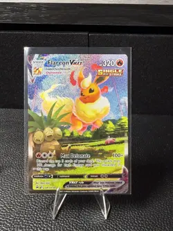 Flareon VMAX SWSH180 Promo SWSH Black Star Pokemon Near Mint - Image 1