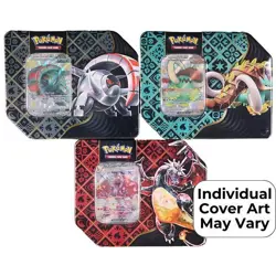 Pokemon Scarlet & Violet Paldean Fates Tin Box 820650856242 - Image 1
