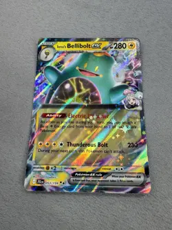 Ionos Bellibolt EX 53/159 - 2025 Pokemon Journey Together Full Art MINT - Image 3