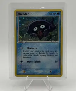 Pokemon EX Fire Red & Leaf Green - Shellder 79/112 – Holo – NM Vintage 2004 - Image 2