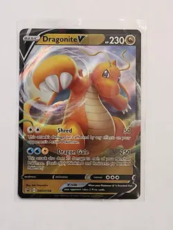 Dragonite V SWSH154 Pokemon 2023 World Championships Black Star Promo - Image 1