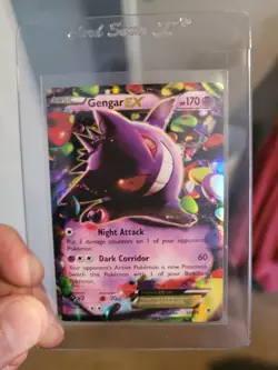 Pokemon Gengar EX TCG Ultra Rare Card 34/119 XY: Phantom Forces NM/LP💥💥💥💥💥 - Image 3