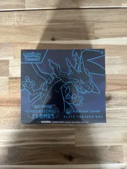 ✅Pokemon TCG Phantasmal Flames Pokemon Center ETB New Sealed In Hand💥 - Image 1