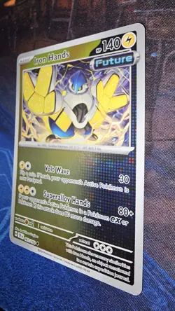 Iron Hands 61 / 162 Pokemon Temporal Forces 2024 Reverse Holo - Image 3