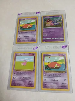 Slowpoke LOT Team Rocket WOTC 1st Edition Base Set Pokemon Promo - Image 1