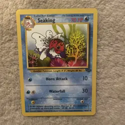 Pokemon TCG Seaking Jungle 46/64 Regular Unlimited Uncommon NM - Image 1