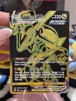 Pokemon TCG - Rayquaza Vmax TG29/TG30 - Silver Tempest Trainer Gallery - NM - Image 1