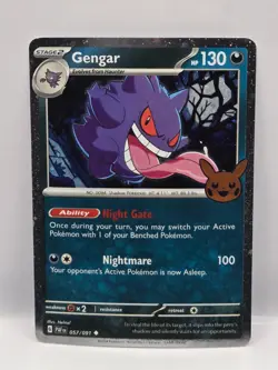 Gengar 57/91 Cosmos Holo Pokemon TCG Trick Or Trade VLP - Image 1