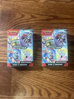 2x Journey Together Booster Bundle Lot Pokemon TCG New/Sealed ✅ - Image 1