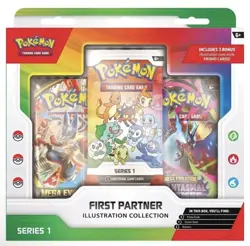 Presale - Pokemon TCG First Partner Illustration Collection Series 1 - New - Image 1