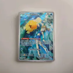Pokemon TCG Misty's Psyduck Destined Rivals 193/182 Illustration Rare - Image 1