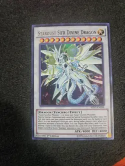 1x Stardust Sifr Divine Dragon - Ultra Rare - SHVI-EN096 - 1st Ed - LP - Image 1
