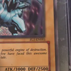 Konami Yu-Gi-Oh! Blue-Eyes White Dragon FL1-EN001 Limited Edition - Image 2