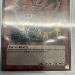 Yu-Gi-Oh! TCG Slifer The Sky Dragon LC01- EN002 Beckett 10 Gem Mint - Image 3