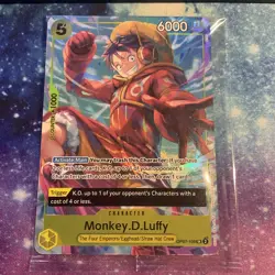 Monkey.D.Luffy OP07-109 Full Art - One Piece Illustration Box Vol. 3 Foil Promo - Image 1
