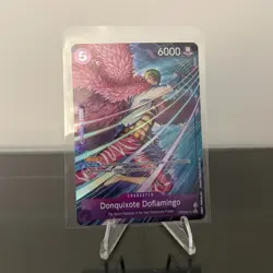 One Piece Donquixote Doflamingo PRB02-011 Premium Booster Alt Art - Image 1
