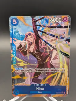 Hina (Alternate Art) EB03-025 Extra Booster: One Piece Heroines Edition Foil - Image 1