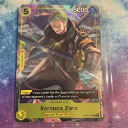 Roronoa Zoro (Illustration Box Vol.3) OP07-113 One Piece Promotion Cards Foil - Image 1