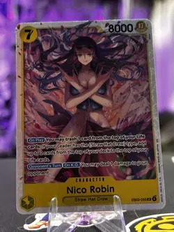 Nico Robin - EB03-055 - Super Rare - One Piece - English Near Mint - Image 1