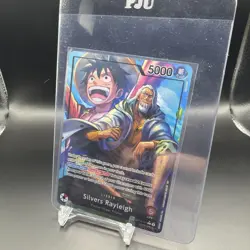 Silvers Rayleigh (Alternate Art) Leader OP12-001 Legacy of the Master One Piece - Image 1