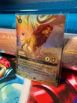 Disney Lorcana Challenge FOIL TOP 64 Promo Simba - Pride Protector 4/C2 - Image 2