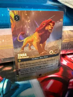 Disney Lorcana Challenge FOIL TOP 64 Promo Simba - Pride Protector 4/C2 - Image 3