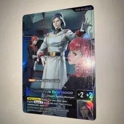 GUNDAM TCG CARD GAME GD03-084 PAPTIMUS SCIROCCO (R+) FOIL - STEEL REQUIEM - Image 3