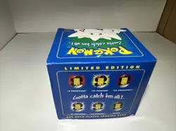 Pokemon Togepi 1999 Burger King Trading Card Gold Plated 23k Blue Nintendo New - Image 2