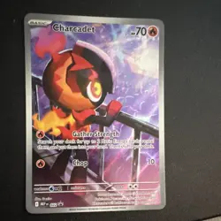 Pokemon Charcadet 022 MEP 2025 Regular Basic Fire 70HP 10ATK Card - Image 1