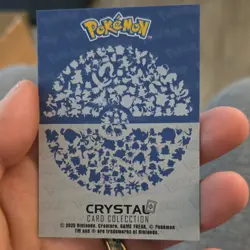 Pokemon TCG Vulpix 037 Crystal Card Collection Fuego Nintendo 2025 - Image 2