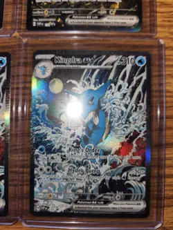 Pokemon TCG Greninja EX & Kingdra EX SVP EN Holo EX Lot 4 Cards - Image 5