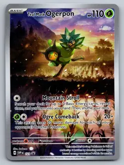 SV: Scarlet & Violet Promo Cards #123 Teal Mask Ogerpon - Image 1