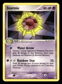 Starmie 49/101 Uncommon Ex Hidden Legends Pokemon Card - Image 1