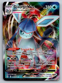 Miscellaneous Cards & Products #041/203 Glaceon VMAX - Image 1