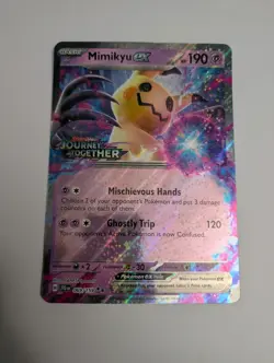 Mimikyu Ex Journey Together 069/159 Jumbo Stamped Promo and Promo standard Cards - Image 2